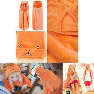 Umaru-chan Otaku Himouto! เสื้อคลุม มีฮู้ด ผ้าสักหลาด สําหรับคอสเพลย์