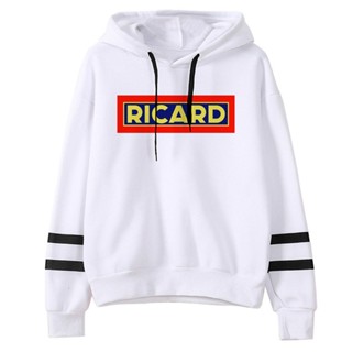 Ricard เสื้อกันหนาว เสื้อฮู้ดดี้ แบบสวมหัว ลายกราฟฟิค y2k สําหรับผู้หญิง