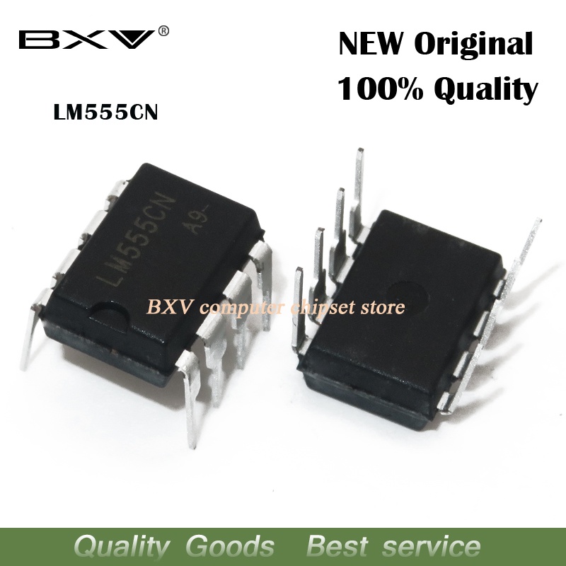10 ชิ้น LM555CN DIP8 LM555 DIP-8 555CN DIP ใหม่ IC