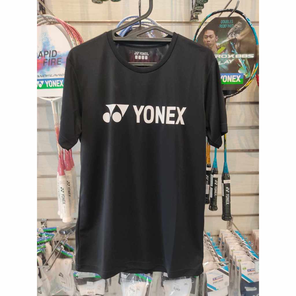 เสื้อ Yonex (16051 EX) ขอแท้100% สีดำ/ขาว