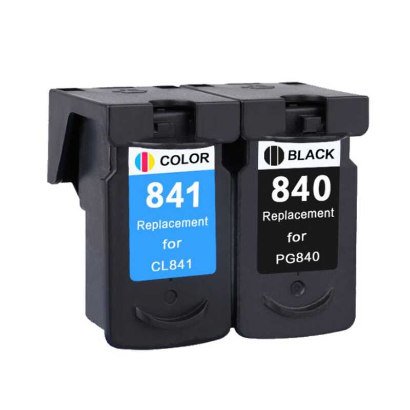 YLC 1 ชุดตลับหมึกที่รองรับ PG840 CL841 สำหรับ PG-840 CL841 สำหรับเครื่องพิม