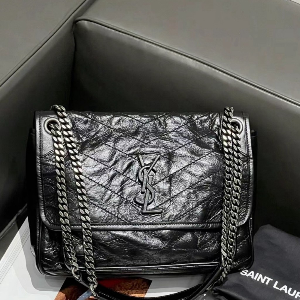 ,หลุยส์วิตตอง  YSL SAINT LAURENT nike Hooligan bag ysl bag กระเป๋ารักแร้ ert