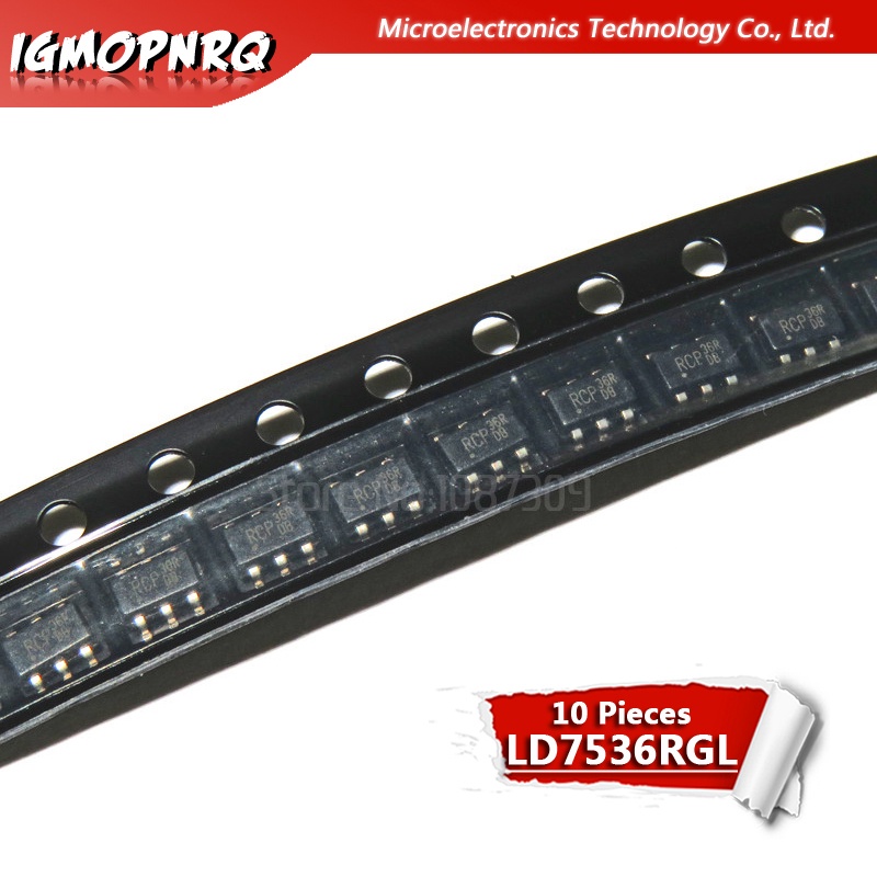 หน้าจอ LD7536RGL LD7536 10 ชิ้น: การจัดการ LCD หกฟุต 36 ชิ้น p SOT-23-6 ใหม่