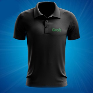 เสื้อยืดแขนสั้น พิมพ์ลาย BAJU GRABB UNISEX SULAM GRAB 24JAM