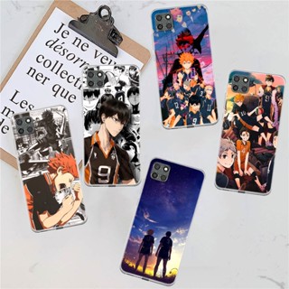 Ill5 เคสโทรศัพท์มือถือ แบบใส ลายอนิเมะ Haikyuu สําหรับ Samsung Galaxy A04 A04S A14 A23 A34 A54 M23 M33