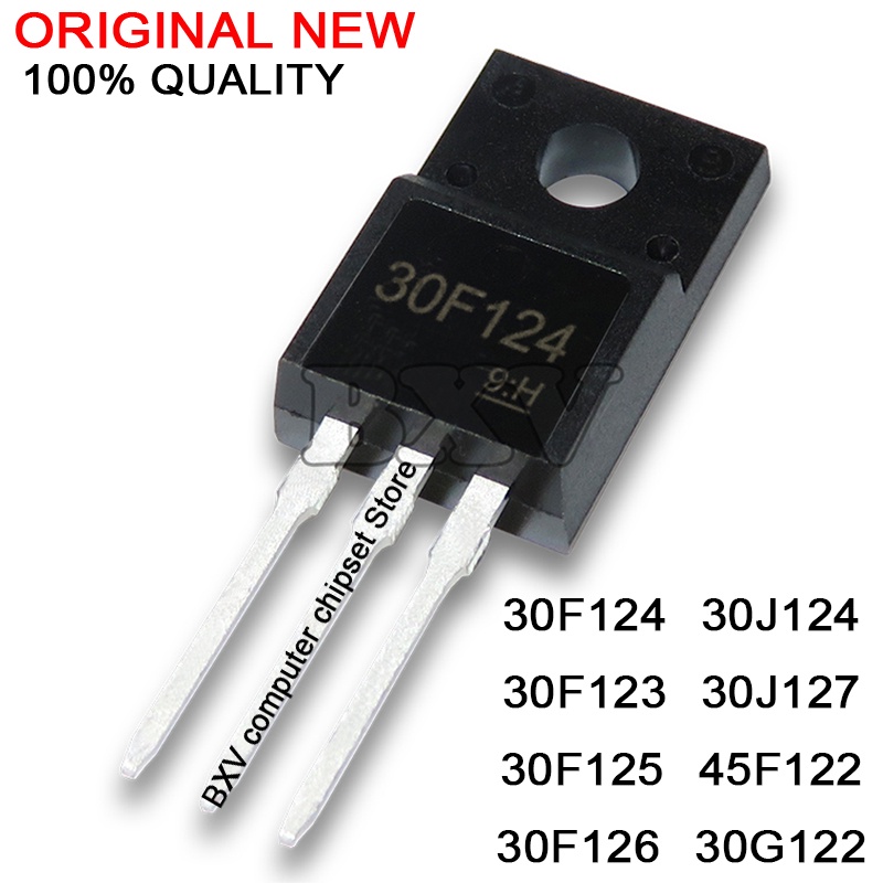 10PCS GT30F124 TO-220F 30F124 GT30F123 30F123 GT30F125 GT30F126 GT30J124 30J124 GT30J127 30J127 GT45