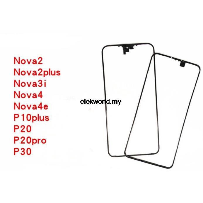 Guo- กรอบหน้าจอ LCD สําหรับ Huawei Honor Nova 2 Plus 3i 4E Nova 4 P10 Plus P20 Pro