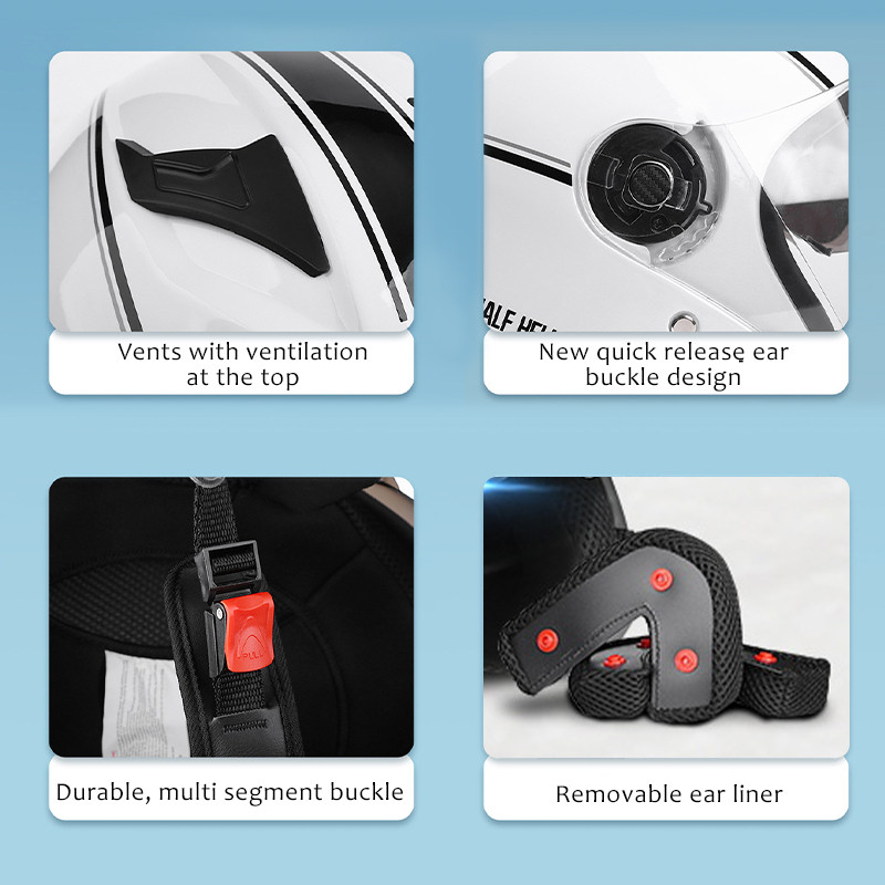 hot🔥การประกันคุณภาพ🔥 import COD Adult Helmet Big Helmet Dewasa Helmet Sgv Helmet Helmet Motor Top