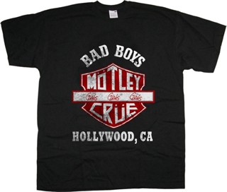 เสื้อยืด พิมพ์ลายโลโก้ Motley Crue Nikki Sixx สําหรับผู้ชาย และผู้หญิง