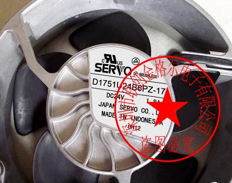 BH พัดลมพัดลมนําเข้าจากญี่ปุ่นแท้ D1751S48B6KQ-14 DC48V0.80A