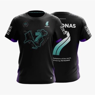 เสื้อกีฬาแขนสั้น ลายทีม PETRONAS 7th World Constructors BELIE7E