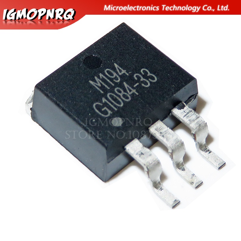 วงจรรวม G1084-33 TO-263 10 ชิ้น
