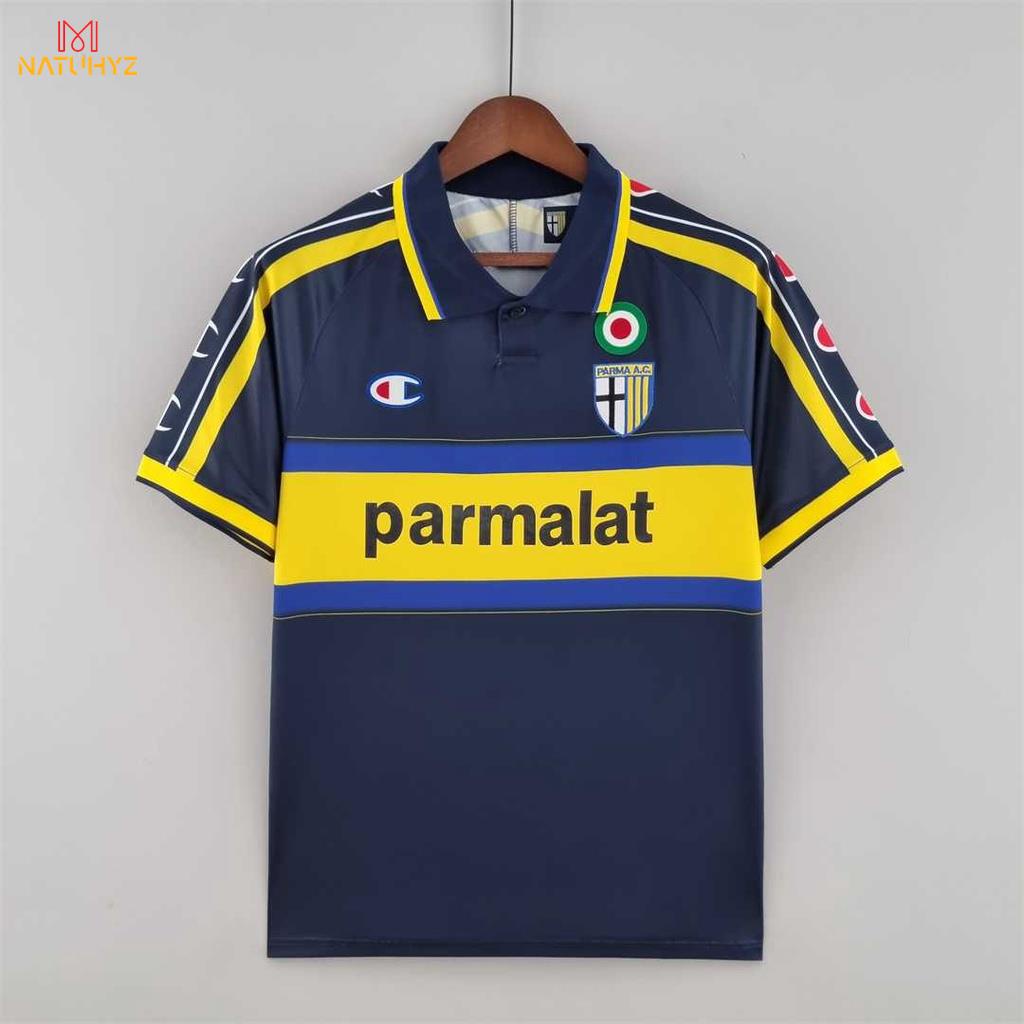 99-00 Parma Third Retro Football Shirt Outside KLHI/Football Jersey