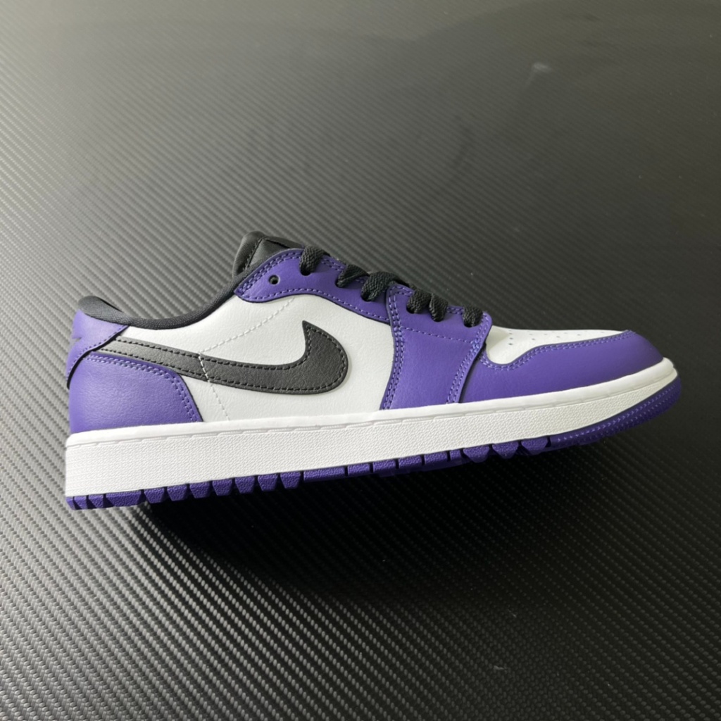 Air Jordan 1 Low Golf White Court Purple Aj1 DD9315-105 Nike Sneakers Women Men Shoes