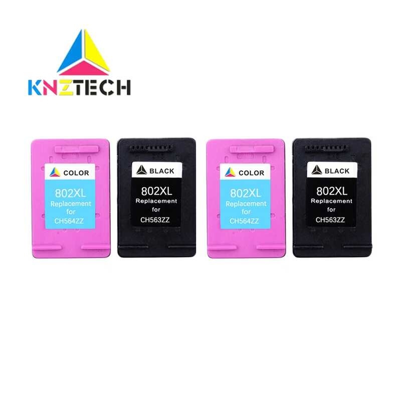 ตลับหมึก KNZ 802 ที่รองรับ hp802 802XL เติมสำหรับเครื่องพิมพ์ HP 1000 1050 2000