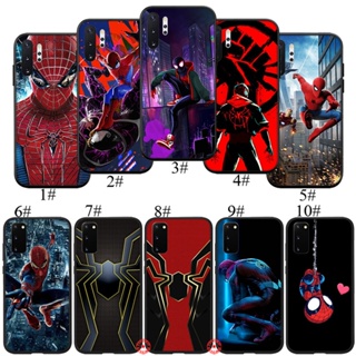 เคสซิลิโคนนิ่ม ลาย Spiderman Spider Man BO55 สําหรับ Samsung A91 A20 A30 A50 A70