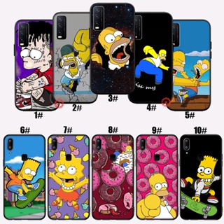 เคสซิลิโคนนิ่ม ลาย Simpsons BO28 สําหรับ Vivo Y21 Y33S Y21S Y5S Y20 Y30 2021 Y31 Y50 Y51