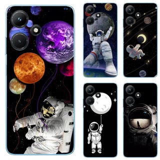 เคสโทรศัพท์มือถือ ลายนักบินอวกาศ HD สําหรับ Infinix Hot 30i X669C X669D