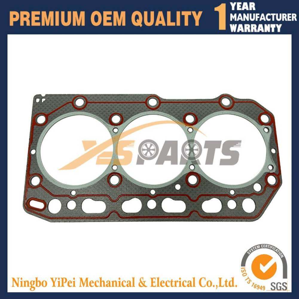 ปะเก็นฝาสูบใหม่สําหรับ Yanmar 3TNV88 3TNV88-M 3D88 729906-92761 (กราไฟท์)