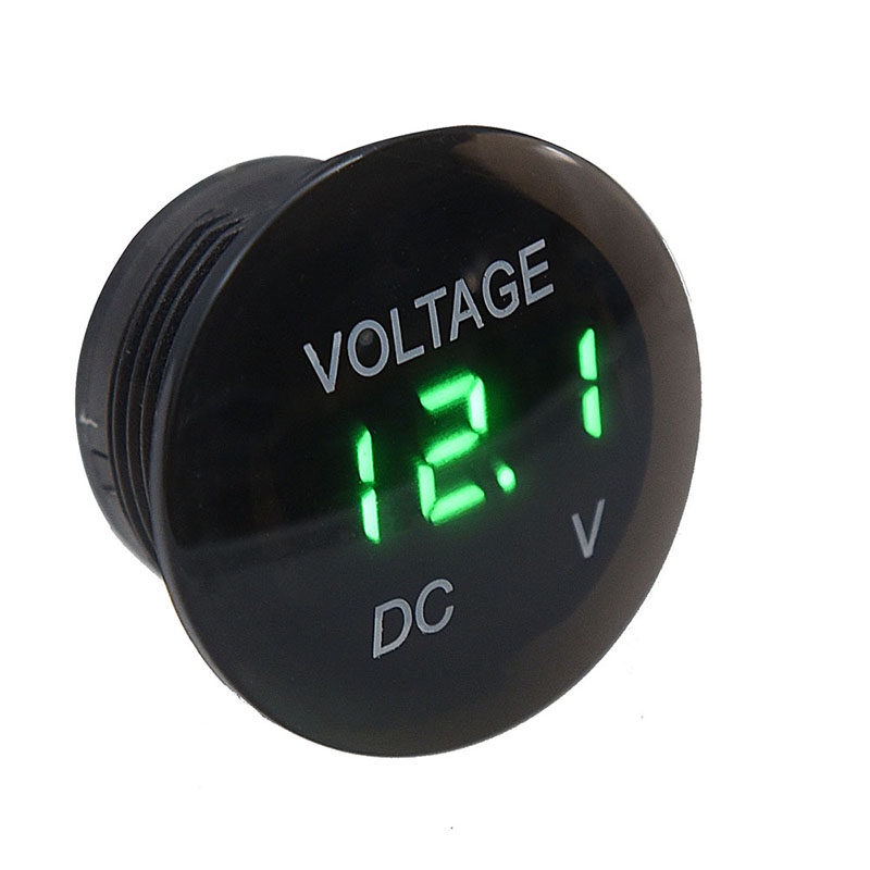 แผงสวิตช์ 12V 4 Gang พร้อมโวลต์มิเตอร์ดิจิทัล พอร์ต USB คู่ แผงสวิตช์ไฟ LED กันน้ํา สําหรับเรือ รถยนต์ - รูปที่ 5