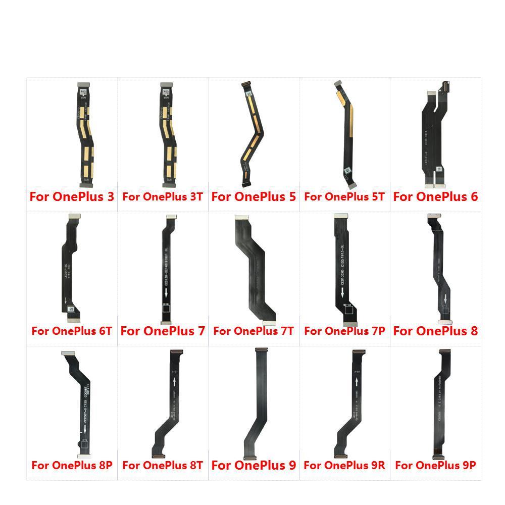 อะไหล่เมนบอร์ดเชื่อมต่อสายเคเบิลอ่อน สําหรับ OnePlus 3 3T 5 5T 6 6T 7 7T 8 9 Pro 8T 9R