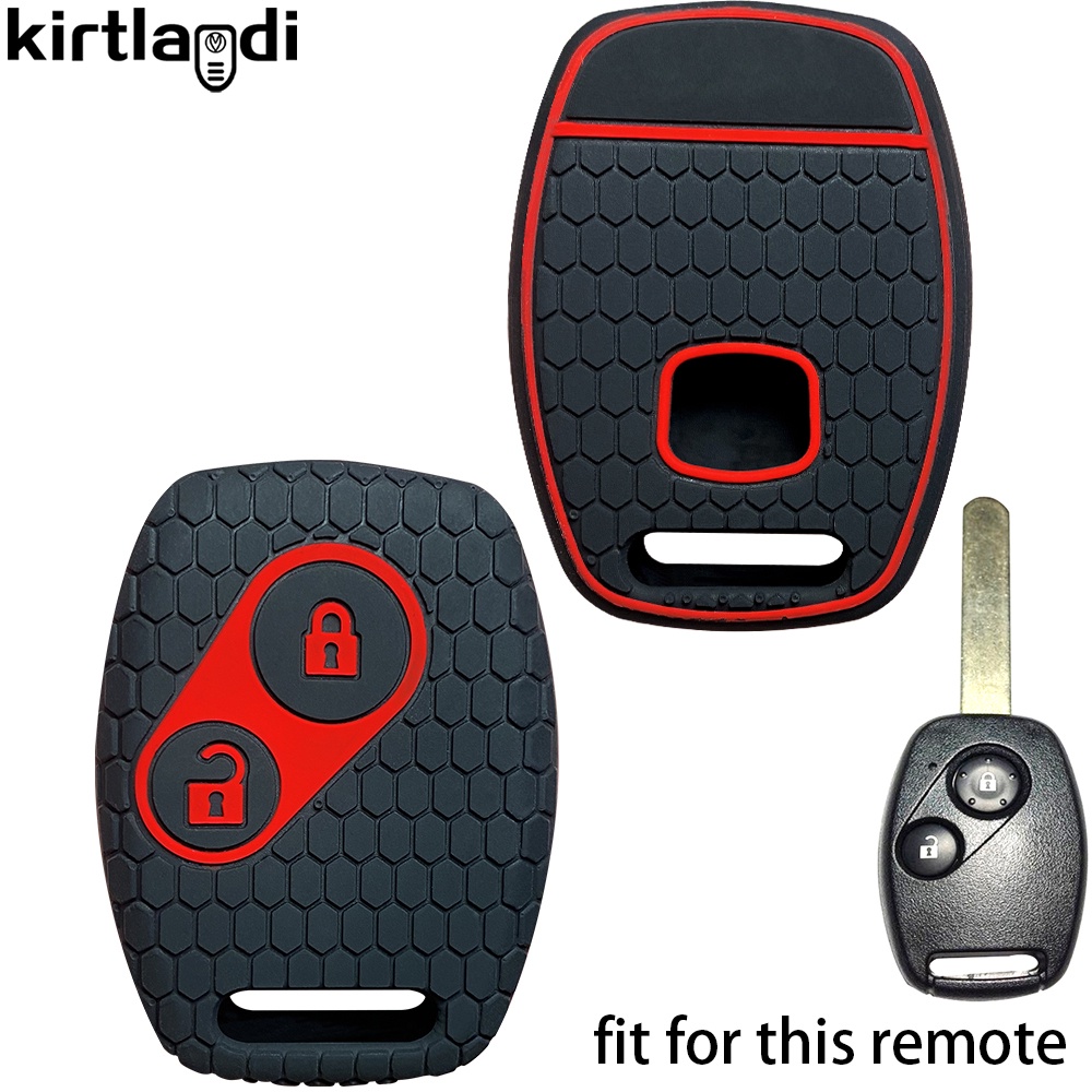 Honda Accord Fit FRV Jazz CRV Civic SRV Gr8 150 R สําหรับ Acura 2008 CSX พวงกุญแจซิลิโคน Key ปลอกรีโ