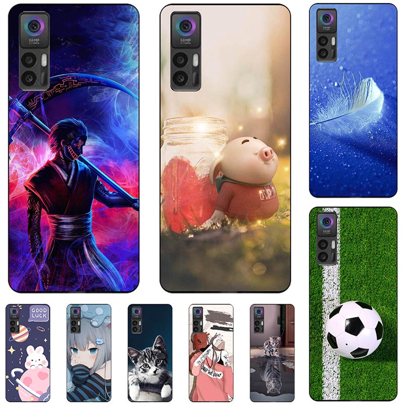 เคสโทรศัพท์มือถือ ซิลิโคนนิ่ม ลายการ์ตูน สําหรับ TCL 30 5G T776H T676H TCL 30 Plus 30+ T676K T676J