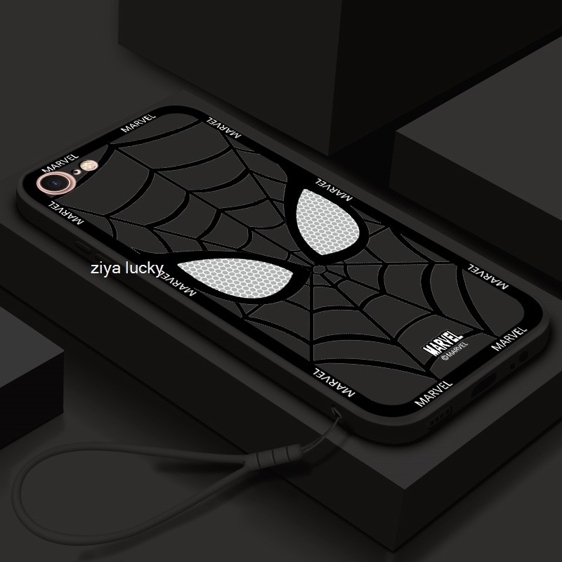 สําหรับ IPhone A2275 A2296 A2298 A2783 A2595 A2785 A2782 A2784 ซิลิโคนนุ่มกรณี Spide-Man รูปแบบอะนิเ