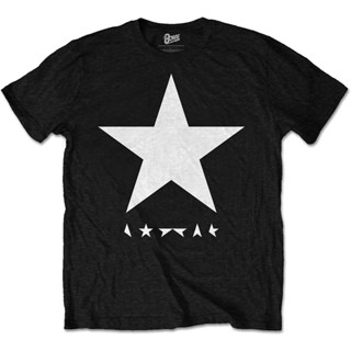 เสื้อยืด พิมพ์ลาย David Bowie Blackstar สีดํา สําหรับผู้ชาย และผู้หญิง