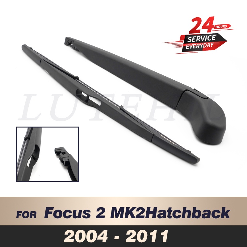 ใบปัดน้ําฝนด้านหลัง 14 นิ้ว และแขนชุด สําหรับ Ford Focus 2 MK2 Hatchback 2004-2011 2005 2006