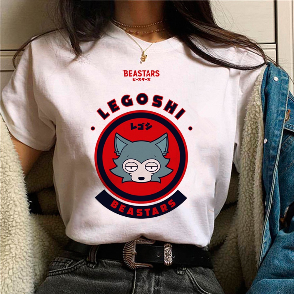 Beastars Tee ผู้หญิงฤดูร้อนเสื้อยืดสาว streetwear เสื้อผ้าออกแบบ