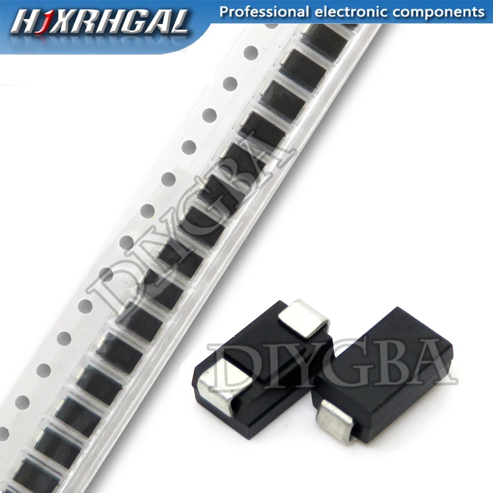 ไดโอดช็อตสกี วงจรเรียงกระแส SMD SS34 SS110 SS12 SS14 SS16 SS210 SS36 SS26 100 ชิ้น