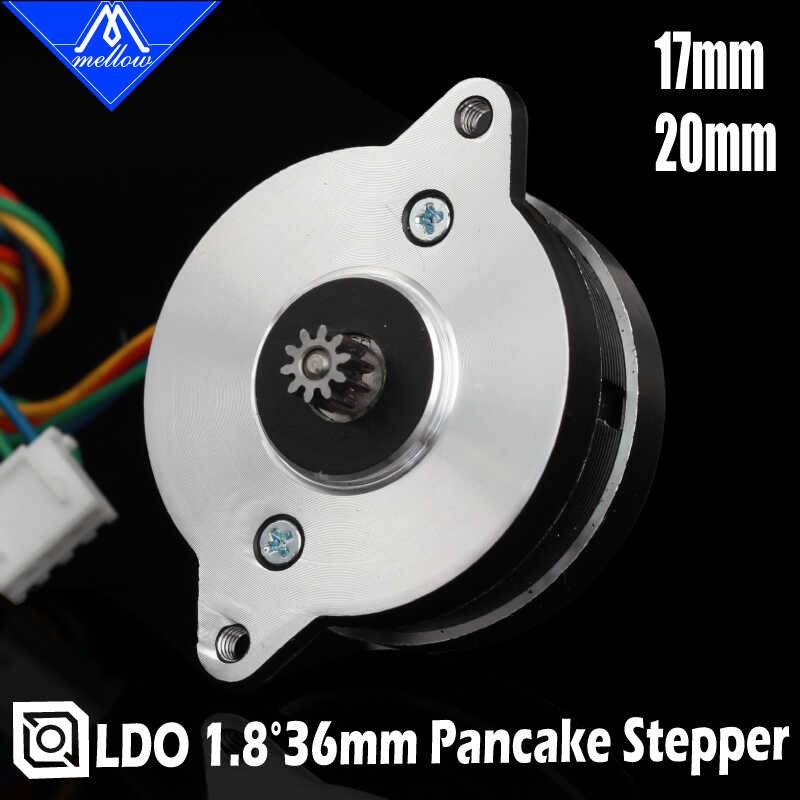 Mellow High Temperature LDO NEMA14 มอเตอร์ 36 มม. LDO-36STH17-0354AHG / LDO-36STR2-0004AHG สำหรับเคร