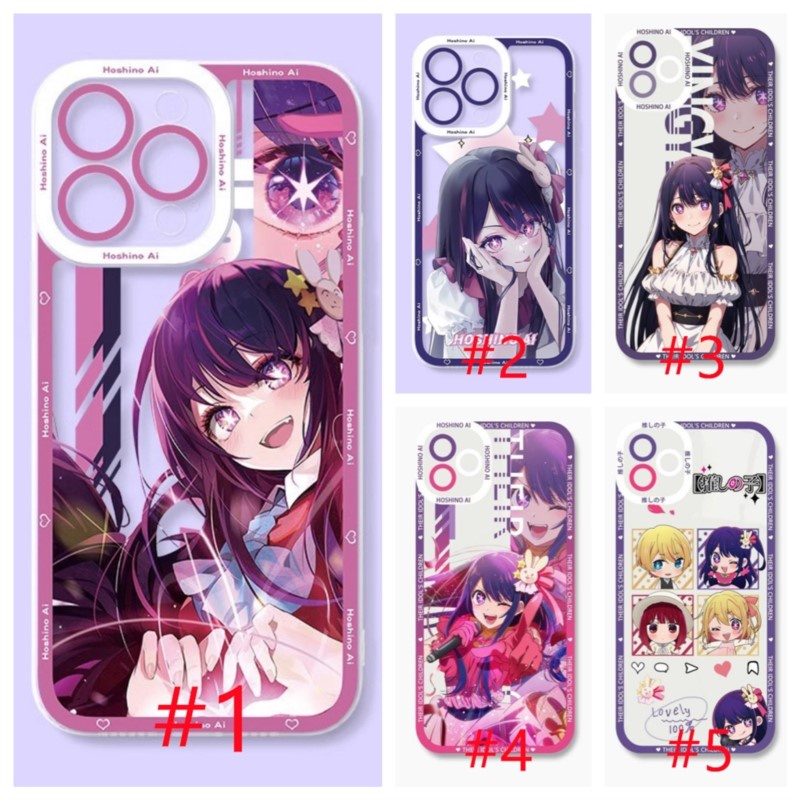 Iphone 4 4S 5 5S 5C 6 6S 7 8 Plus SE SE1 SE2 XS Max 230411 เคสโทรศัพท์มือถือ แบบใส ลาย Oshi no Ko