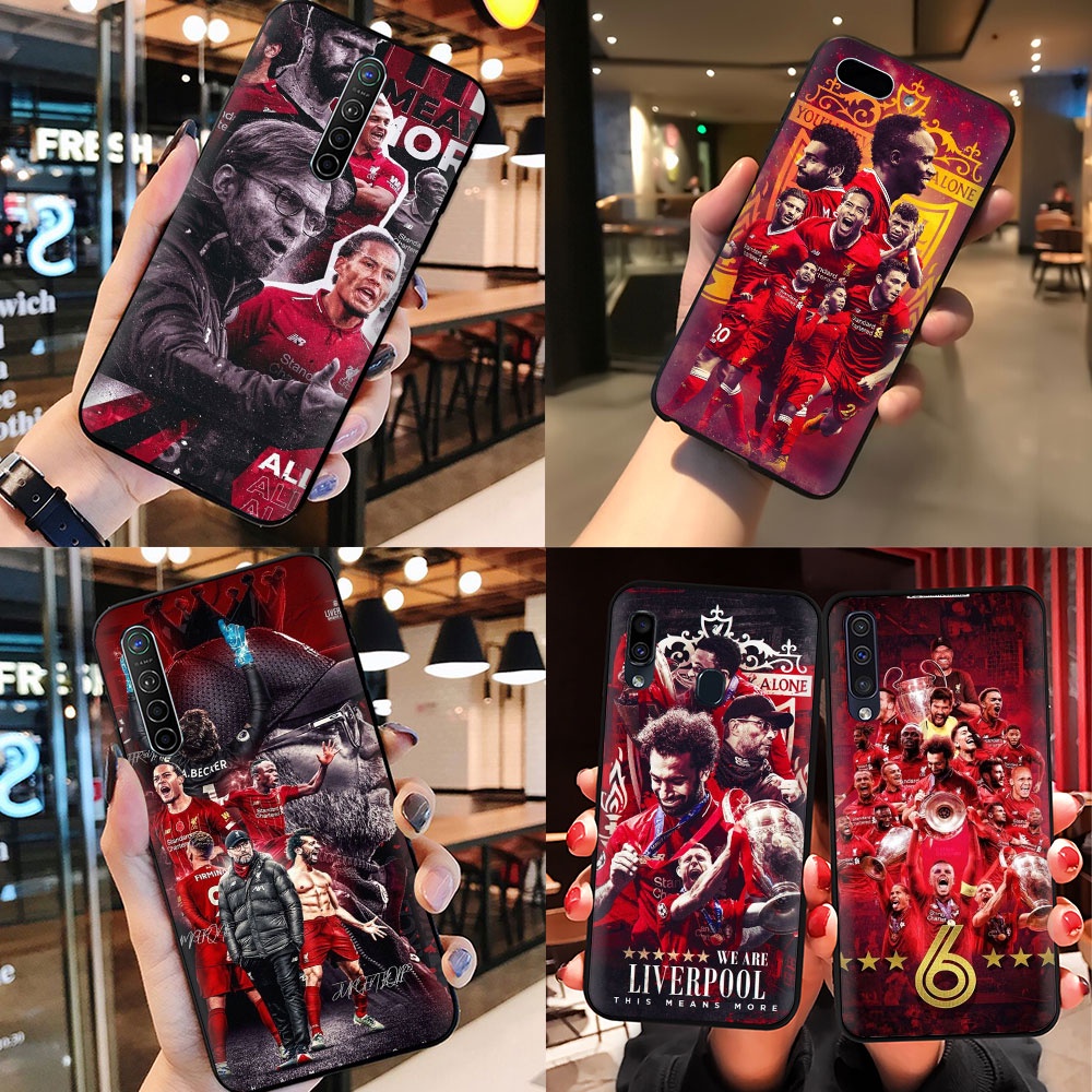 เคสโทรศัพท์มือถือแบบนิ่ม ลาย Liverpool FC J5U0 สําหรับ OPPO A76 A78 A58 A93 A54 A91 F15 A92 A72 A52 