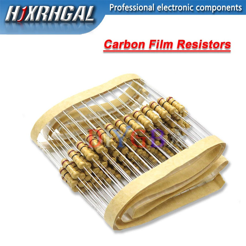 20PCS 1W 5% 470K-4.7M Carbon Film Resistor 470K 560K 620K 680K 750K 820K 910K 1M 1.5M 2M 3M 4.7M Ohm