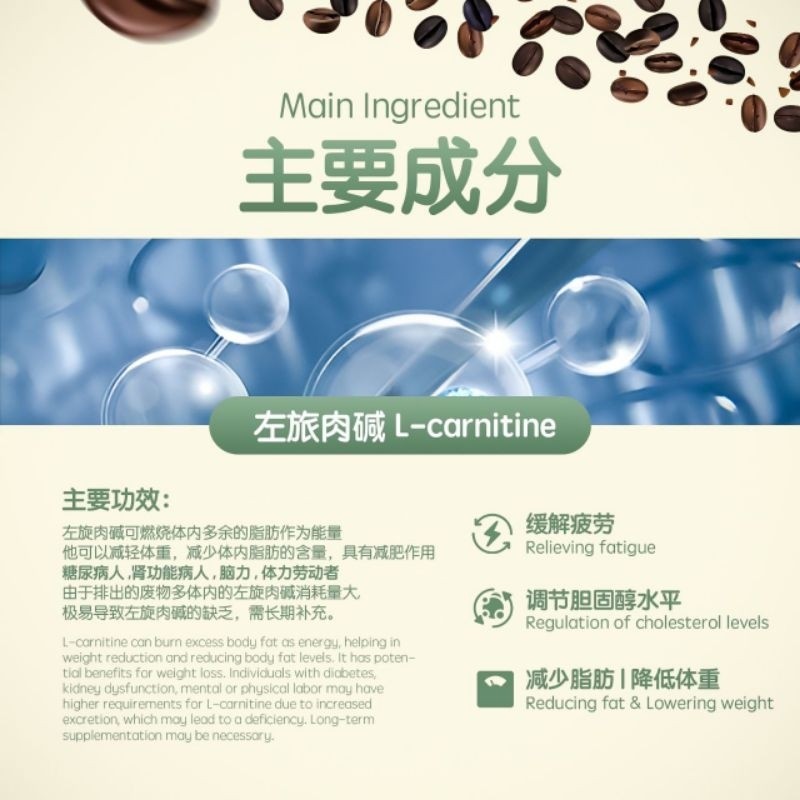 hot🔥การประกันคุณภาพ🔥 import Alana Green Coffee By Kia Karen KIAKAREN One Can Of Fat-burning Green