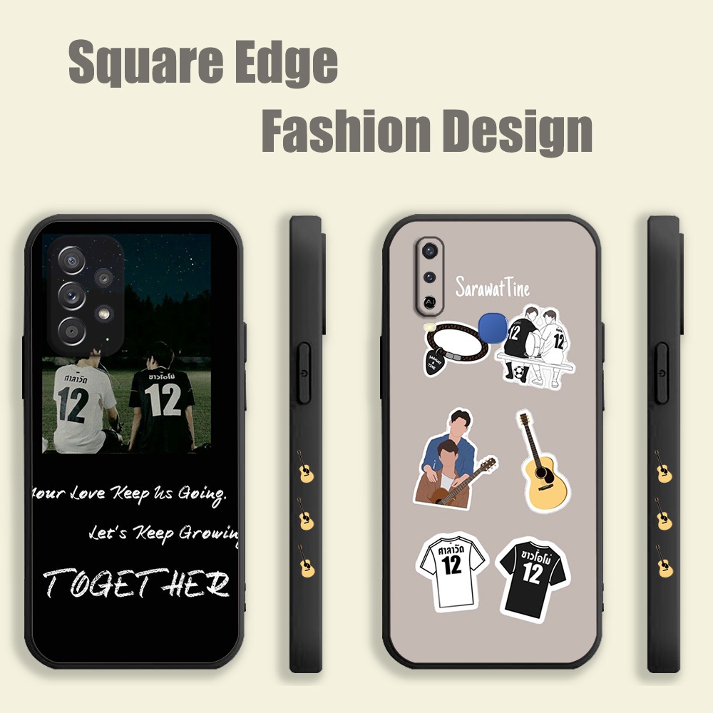 ปลอกสําหรับ Tecno Spark Go 4 Air KC6 CE7 8C 7 2gether Bright Vachirawit Win สีดําความงาม art UHB06 เ