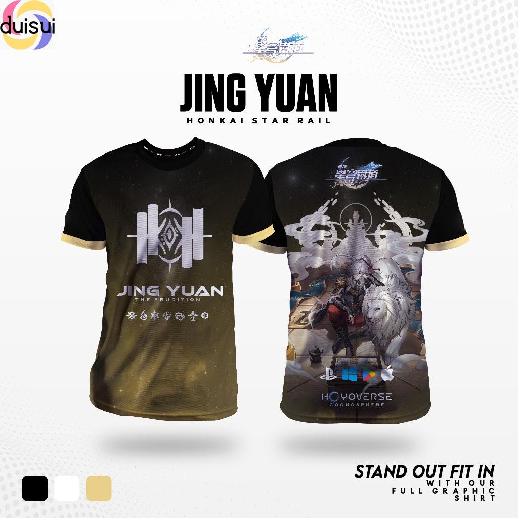 Duisui Honkai Star Rail - เสื้อเกม Jing - Yuan