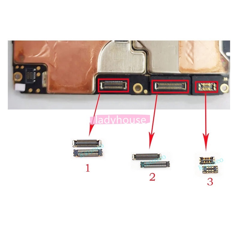 ของแท้ ใหม่ ปลั๊กเชื่อมต่อแบตเตอรี่ FPC หน้าจอ LCD คุณภาพสูง สําหรับ OPPO A12 USB