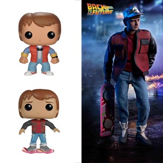 ฟิกเกอร์ Marty Mcfly Detailed And Realistic ขนาด 9 ซม. 9 ซม.