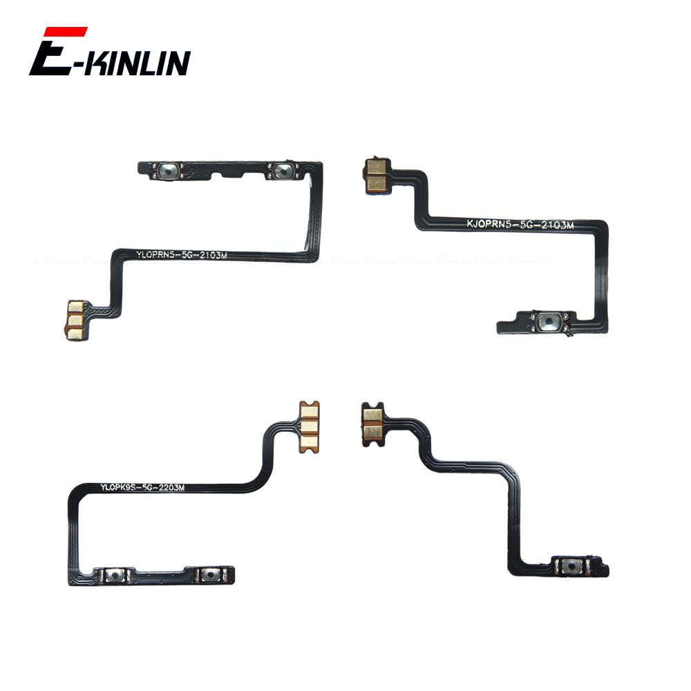 Mute Switch Power Key Ribbon สําหรับ OPPO K1 K3 K5 K7 K7x K9s K9 Pro ปุ่มปรับระดับเสียงควบคุม Flex C