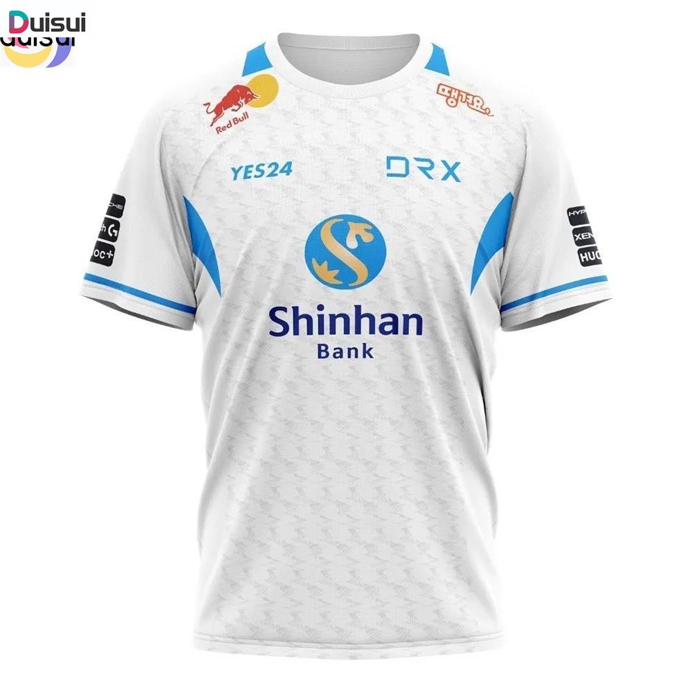 duisui3DRX ทีม 2023 LOL LCK Deft Zeka BeryL Pyosik Kingen T เสื้อผู้ชาย E-sports เสื้อผ้า