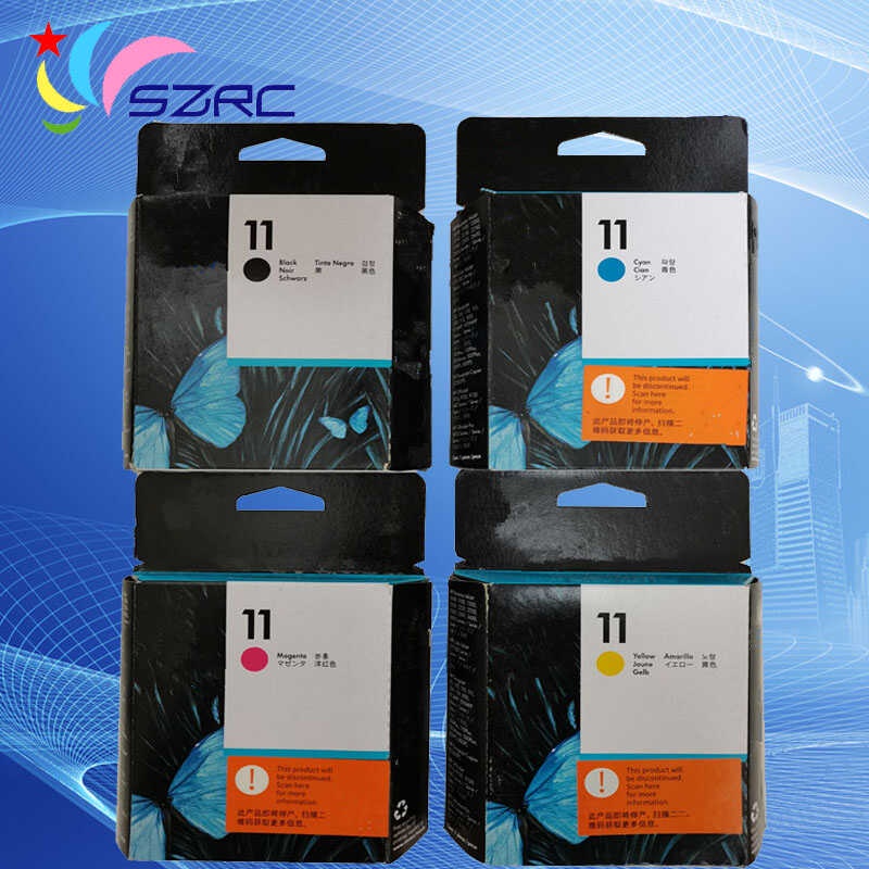 ต้นฉบับใหม่ C4810A C4810A C4812A C4813A หัวพิมพ์ 11 หัวพิมพ์สำหรับ HP 100 110 111 120
