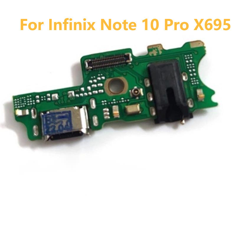 บอร์ดชาร์จพอร์ต USB สําหรับ Infinix Note 10 Pro X695