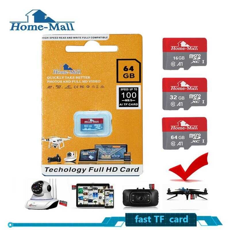 Home-Mall การ์ดหน่วยความจำวิดีโอ 64Gb Memory Class10 Microsdxc ของแท้