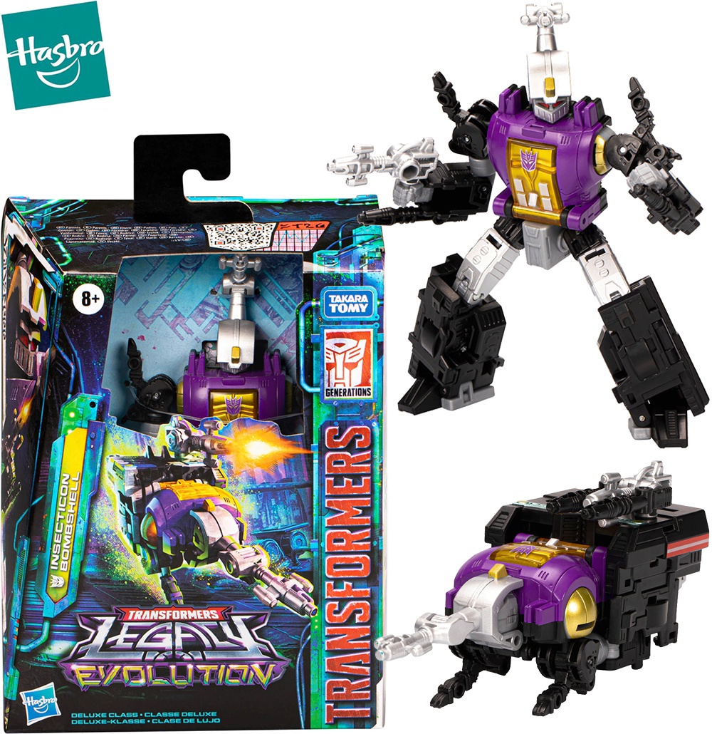 Hasbro Transformers Legacy Evolution Insecticon Bombshell Deluxe Class Action Figure Model Toys Gift