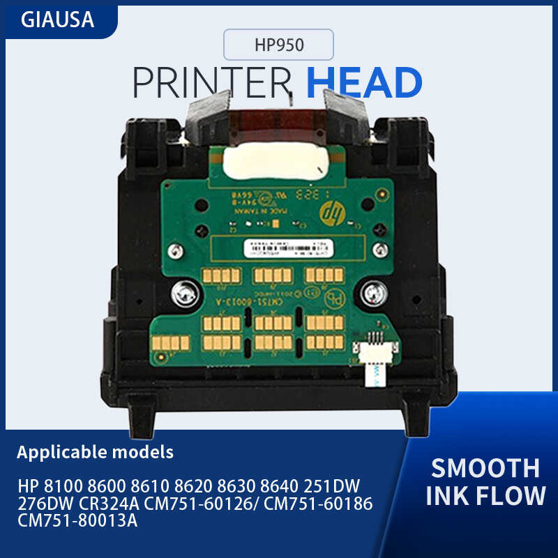 หัวพิมพ์ HP950 สำหรับ HP HP8620 HP8625 HP8630 HP8100 HP8600 HP8610 HP8700 250DW 251DW 276DW HP951 95