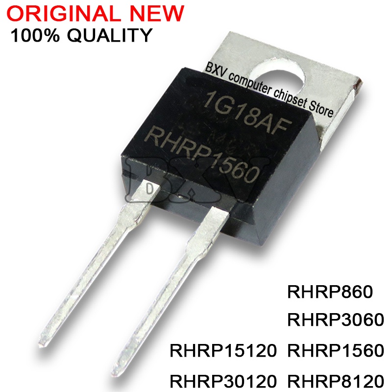 ไดโอด RHRP3060 TO220-2 TO-220 600V 30A RHRP860 RHRP1560 RHRP8120 RHRP15120 RHRP30120 10 ชิ้น
