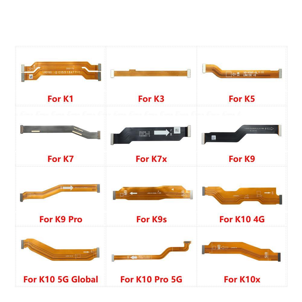 เมนบอร์ดหลักจอแสดงผล LCD Flex Cable Parts สําหรับ OPPO K1 K3 K5 K7 K7x K9 K9s K10x K10 Pro Energy 4G